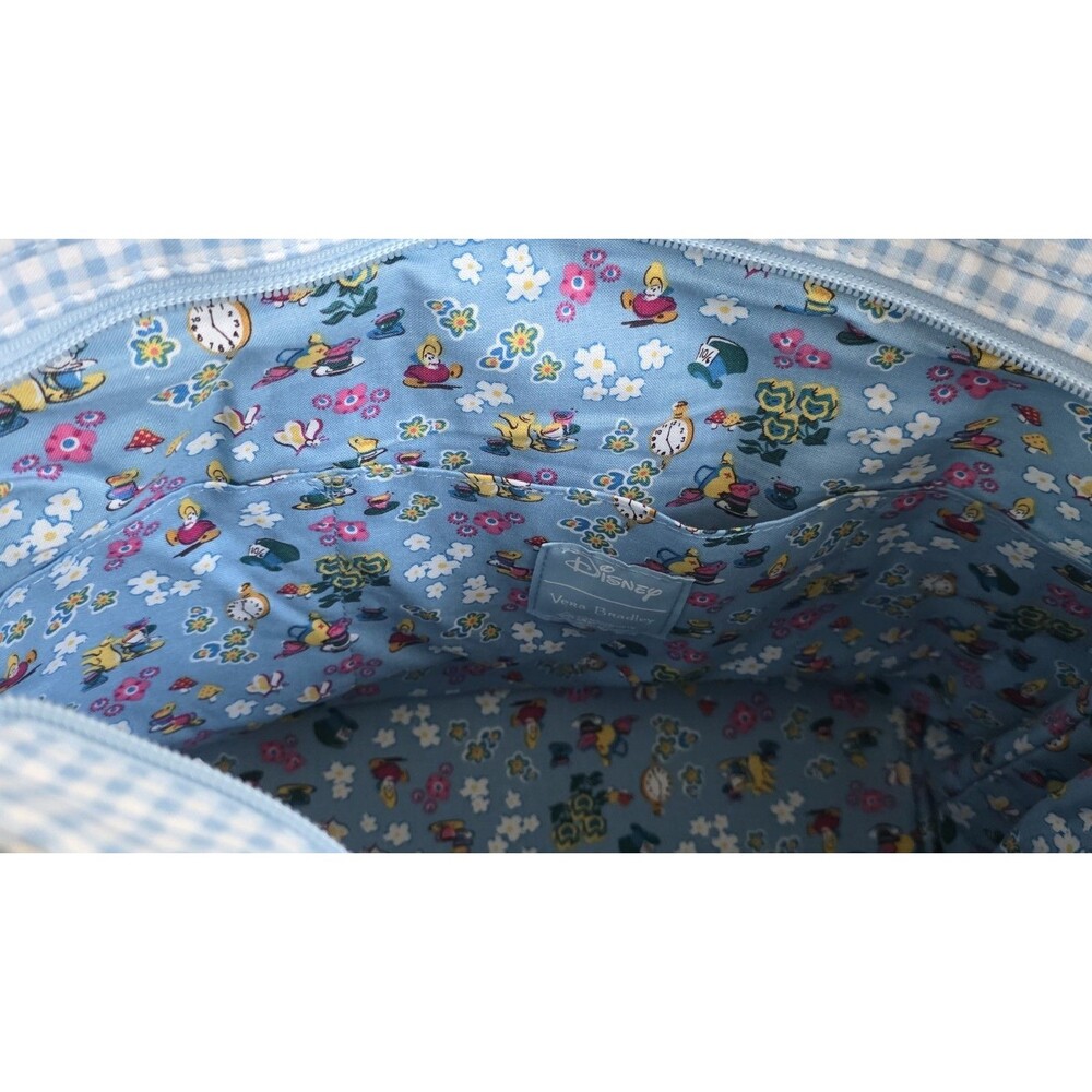Vera Bradley Disney Small Tote Shoulder Bag ALICE IN WONDERLAND ~ NWT - Picture 11 of 11